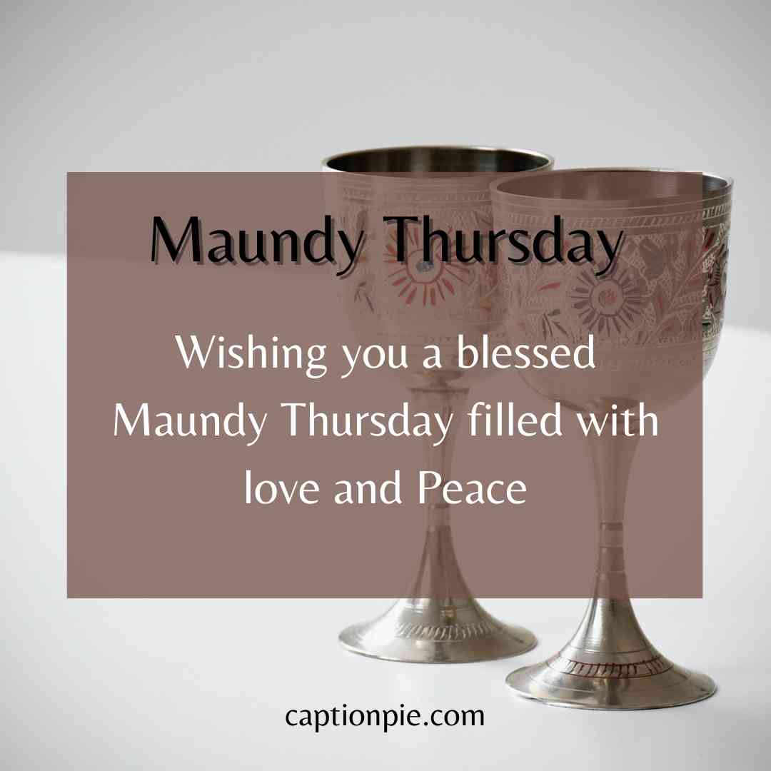 2023 New Maundy Thursday Quotes & Wishes With Images