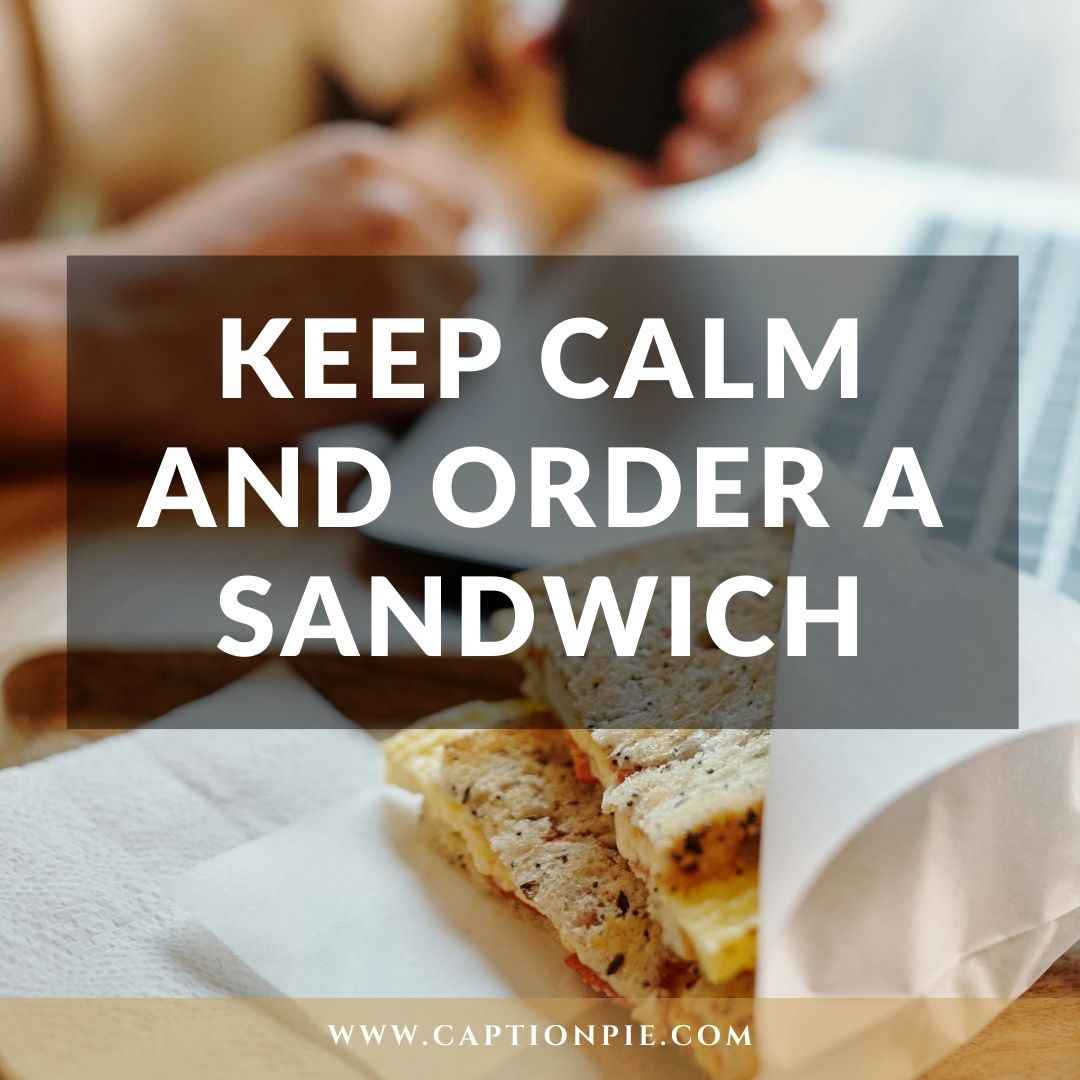 300+ Spicy Sandwich captions and Quotes for Double Delight!